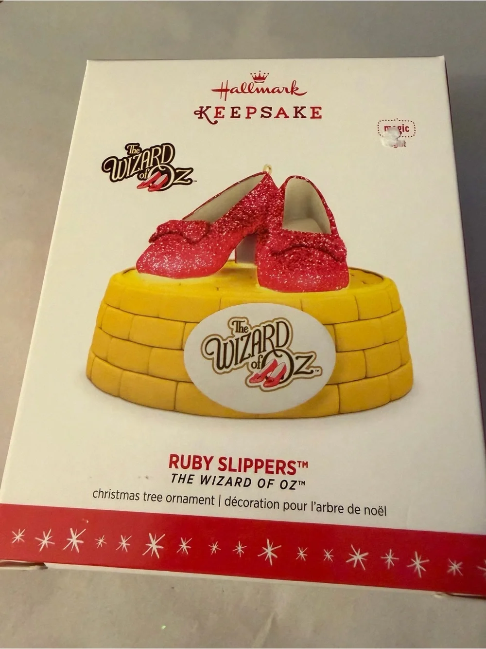 Hallmark 2016 Keepsake Ruby Slippers Ornament